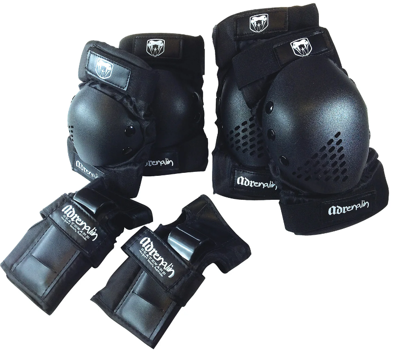 Adrenalin 6pc Protection Set Child Black