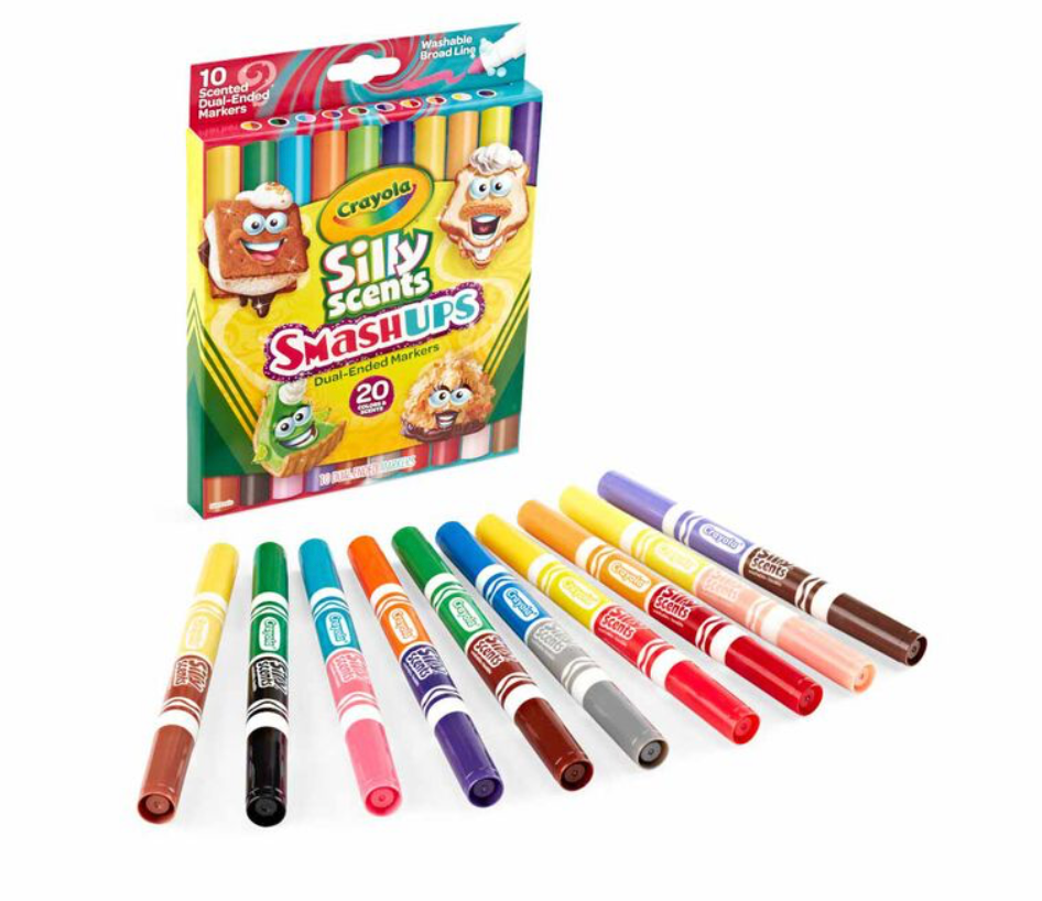 Crayola Silly Scents Smash Ups Dual Ended Markers 20pk