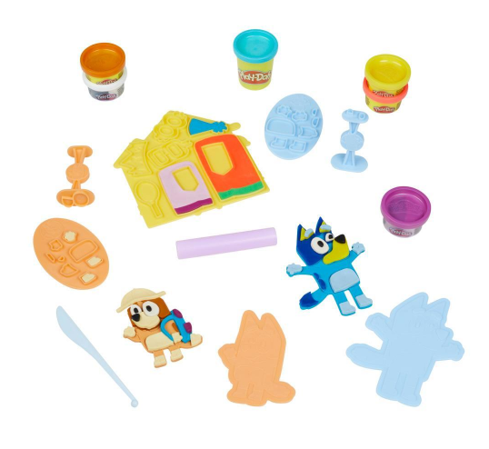 Play Doh Bluey Make N Mash Costumes