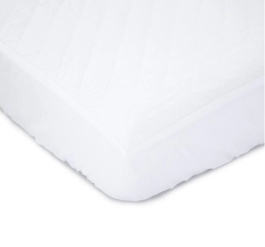 Bubba Blue Standard Cot Quilted Mattress Protector