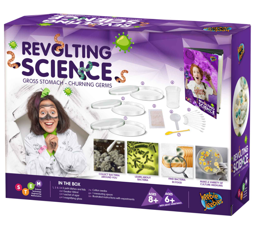 Heebie Jeebies Revolting Science Gross Stomach - Churning Germs