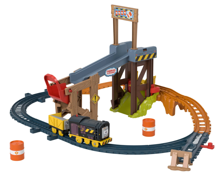 Thomas &amp; Friends Motorised Diesel&#39;s Lift &amp; Load Construction Set Req 2xAAA Batt