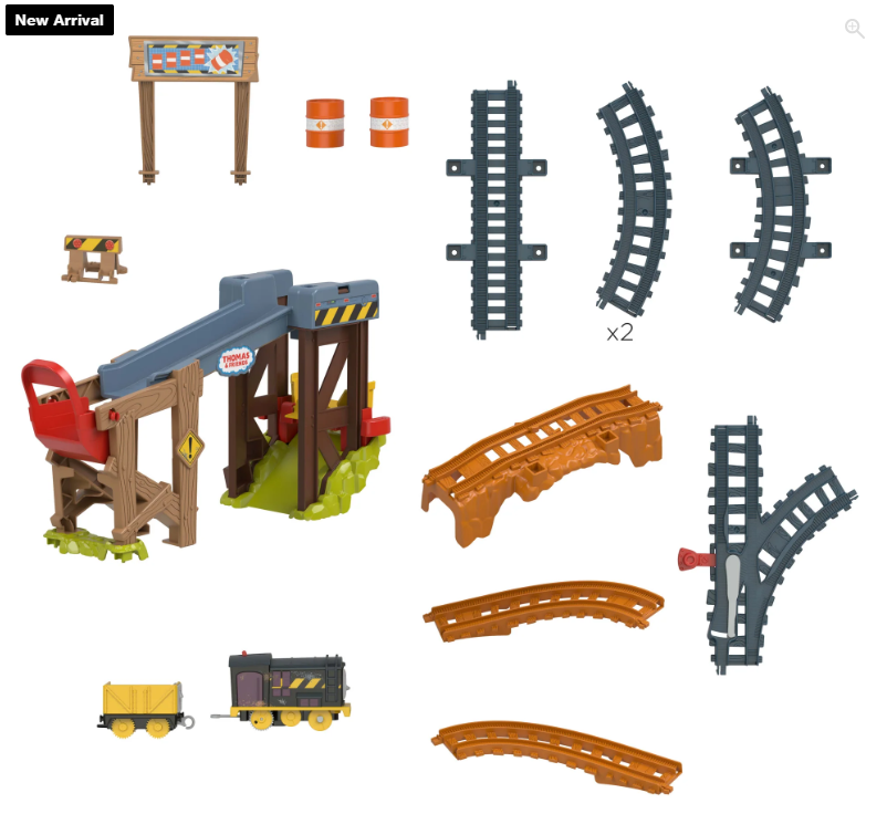 Thomas &amp; Friends Motorised Diesel&#39;s Lift &amp; Load Construction Set Req 2xAAA Batt