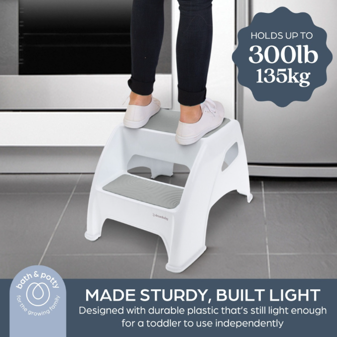 Dream Baby Toddler &amp; Me 2 Up Step Stool