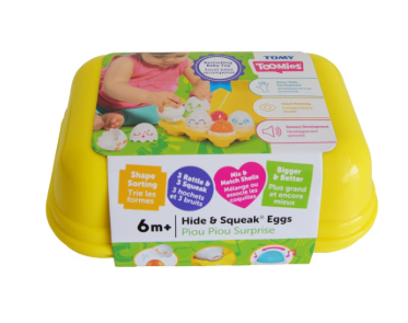 Tomy Hide &amp; Squeak Eggs