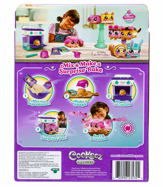 Cookeez Makery S3 Lil&#39; Bakez Oven Play Set