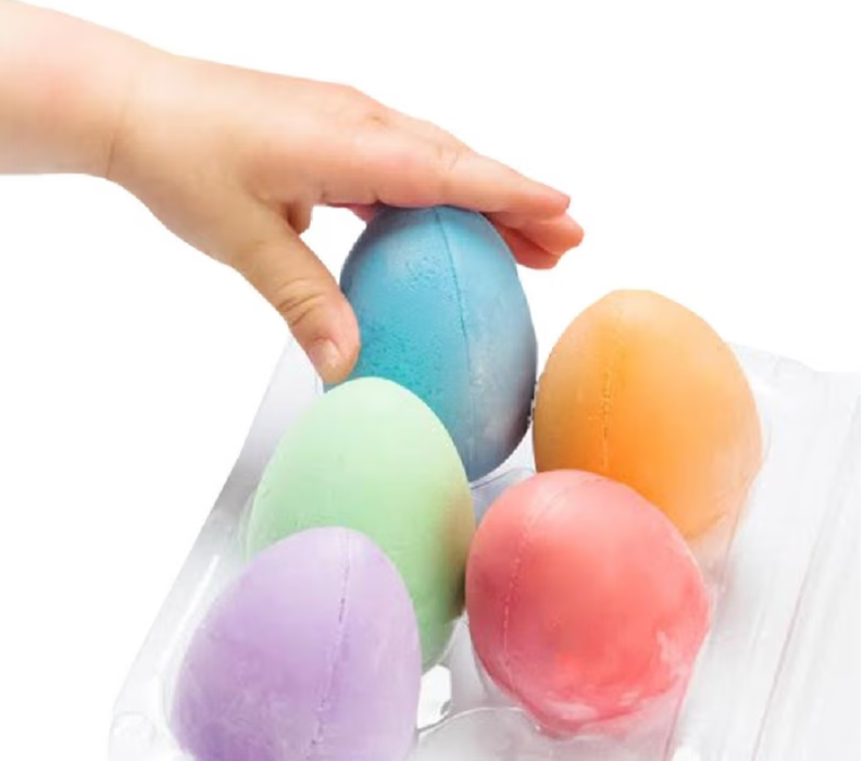 First Creations Easi-Grip Egg Chalk Set of 6