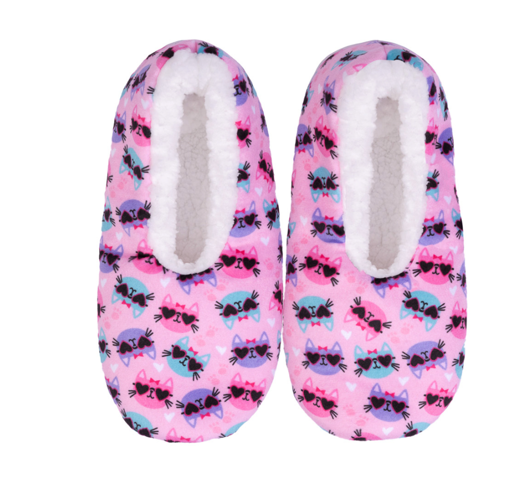 SnuggUps Kids Printed Cat Large EU36-37