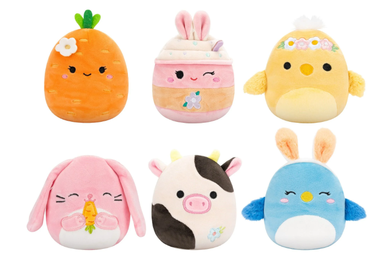 Squishmallow 4inch Easter Mystery Capsules Assorted