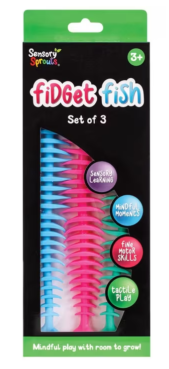 Sensory Sprouts Set of 3 Fidget Fish