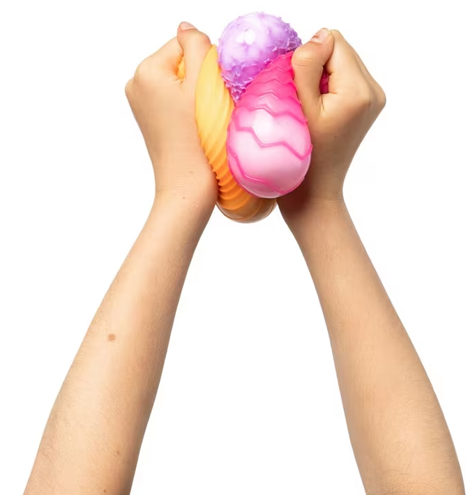 Sensory Sprouts Textured Mindful Monster Balls - Pink Box