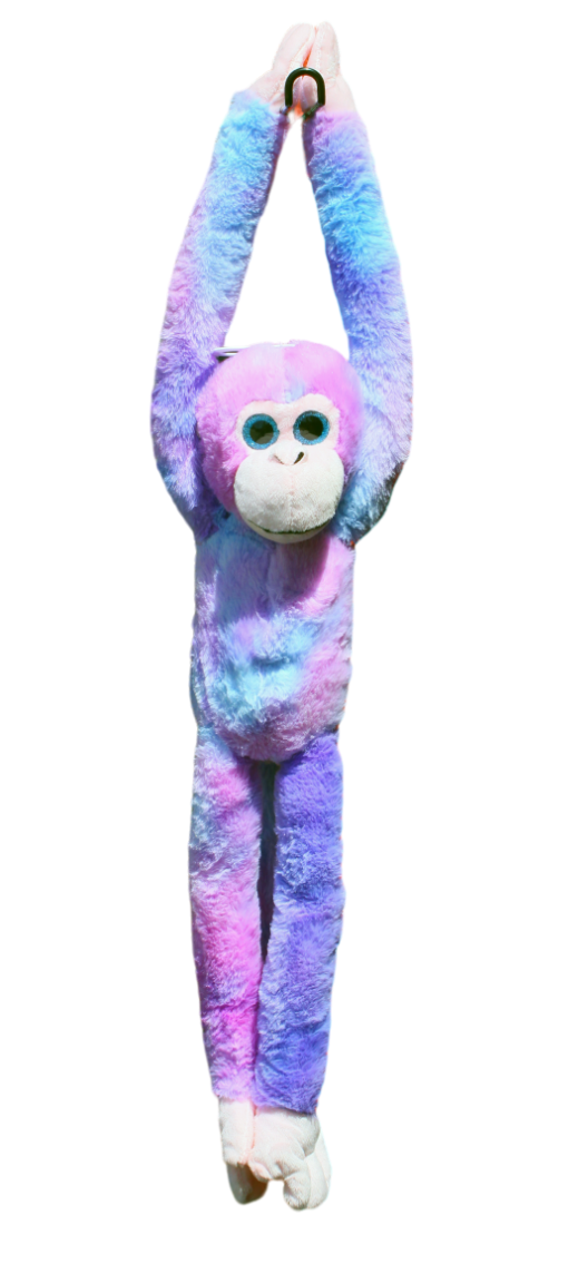 Hanging Monkey Purple Multi JOHNO