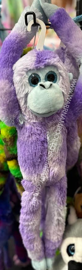 Hanging Monkey Pastel Purple AMELIA