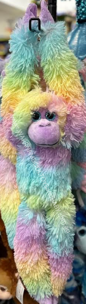 Hanging Monkey Pastel Tutti Fruiti SOPHIA