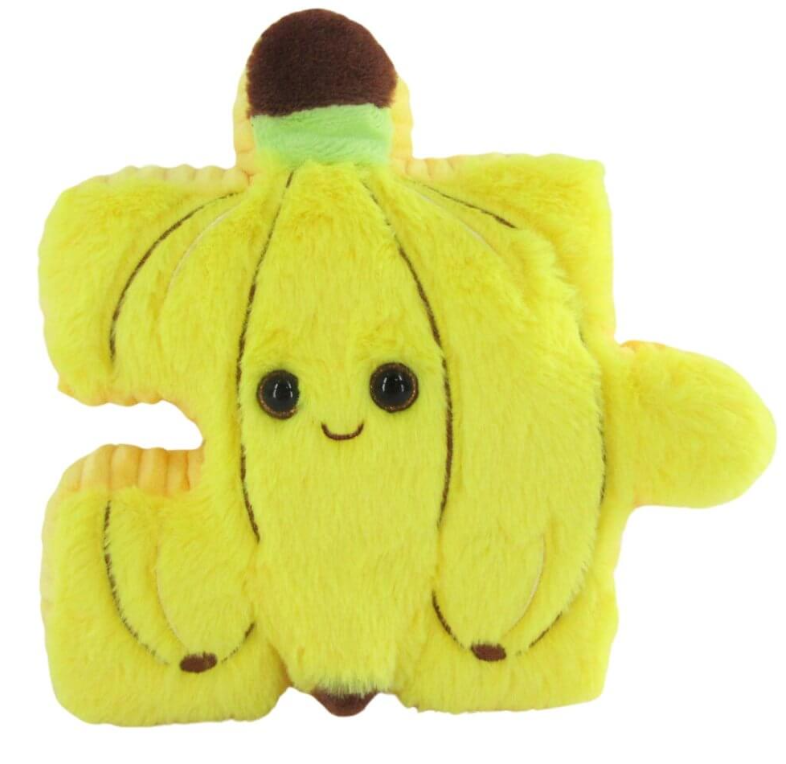 8" PLUZZLES Plush Fruit Salad Benny Banana