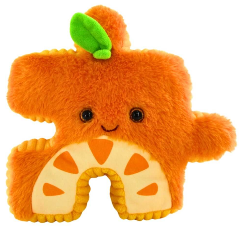 8" PLUZZLES Plush Fruit Salad Valentina Orange