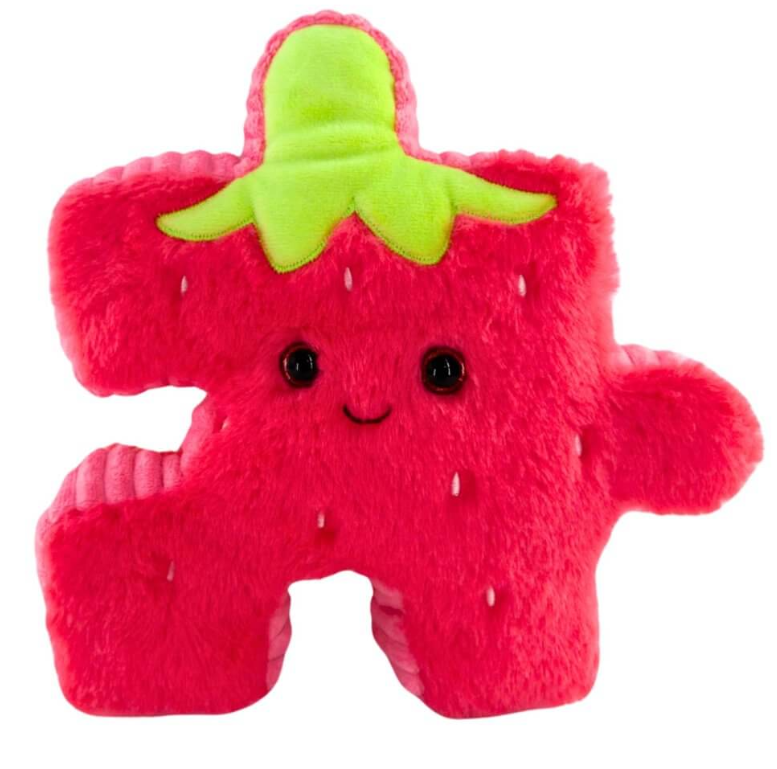 8" PLUZZLES Plush Fruit Salad Sonya Strawberry