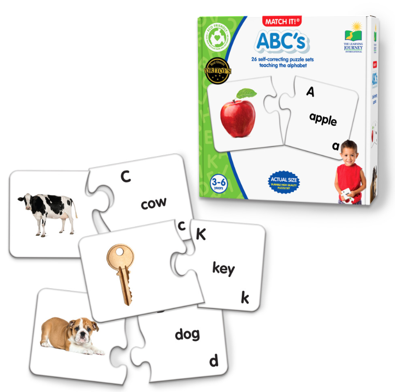 My First Match It Puzzle - ABC's