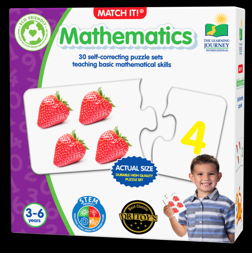 My First Match It Puzzle - Mathematics