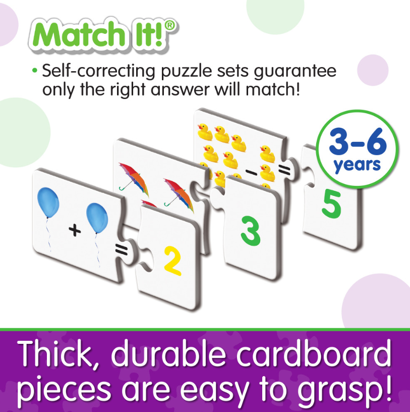 My First Match It Puzzle - Mathematics