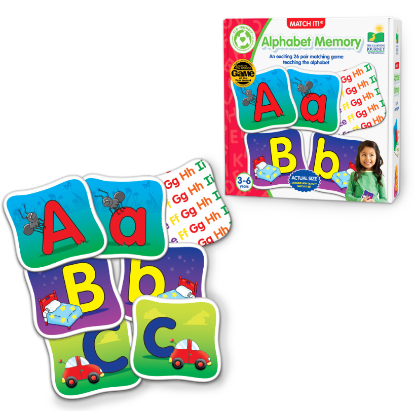 My First Match It Puzzle - Alphabet Memory