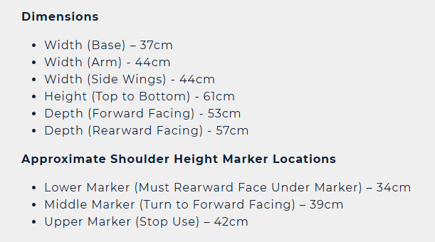 Infasecure Momentum Go Convertible Car Seat Isofix 0-4yrs Black Fleck