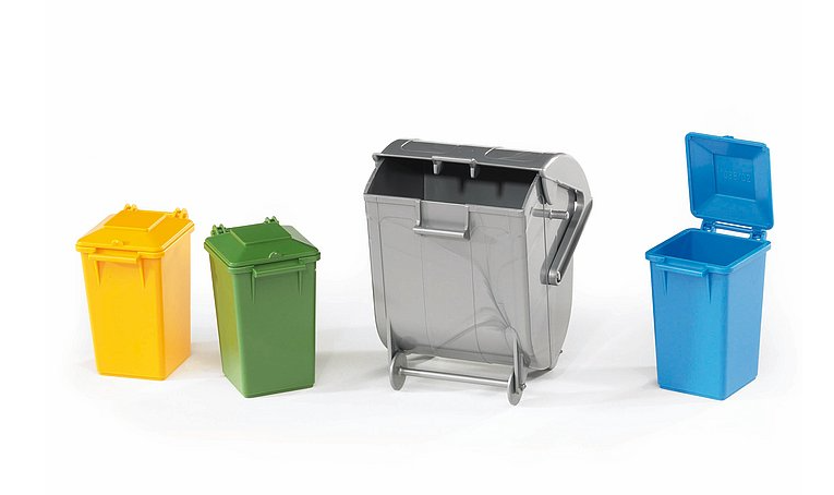Bruder 02607 Garbage Bin Set Accessories