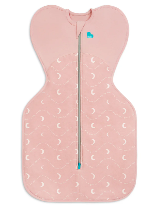 LTD Swaddle Up 1.5TOG Moon & Back Dusty Pink S