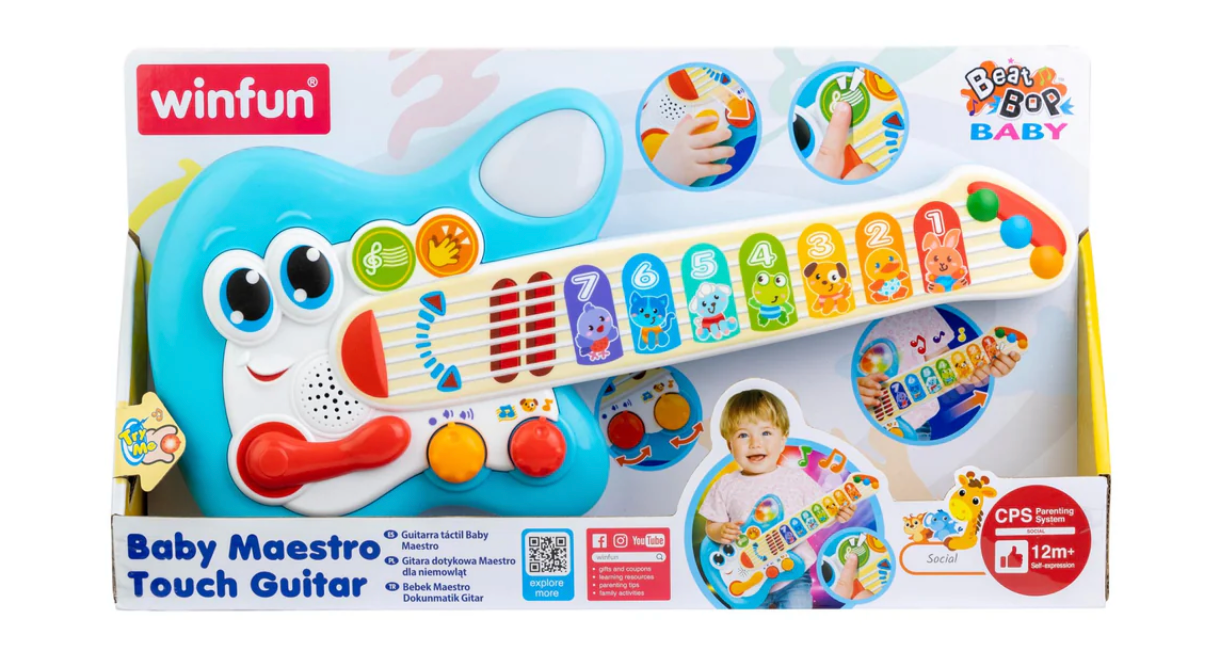Winfun Baby Maestro Touch Guitar Demo Batteries Included