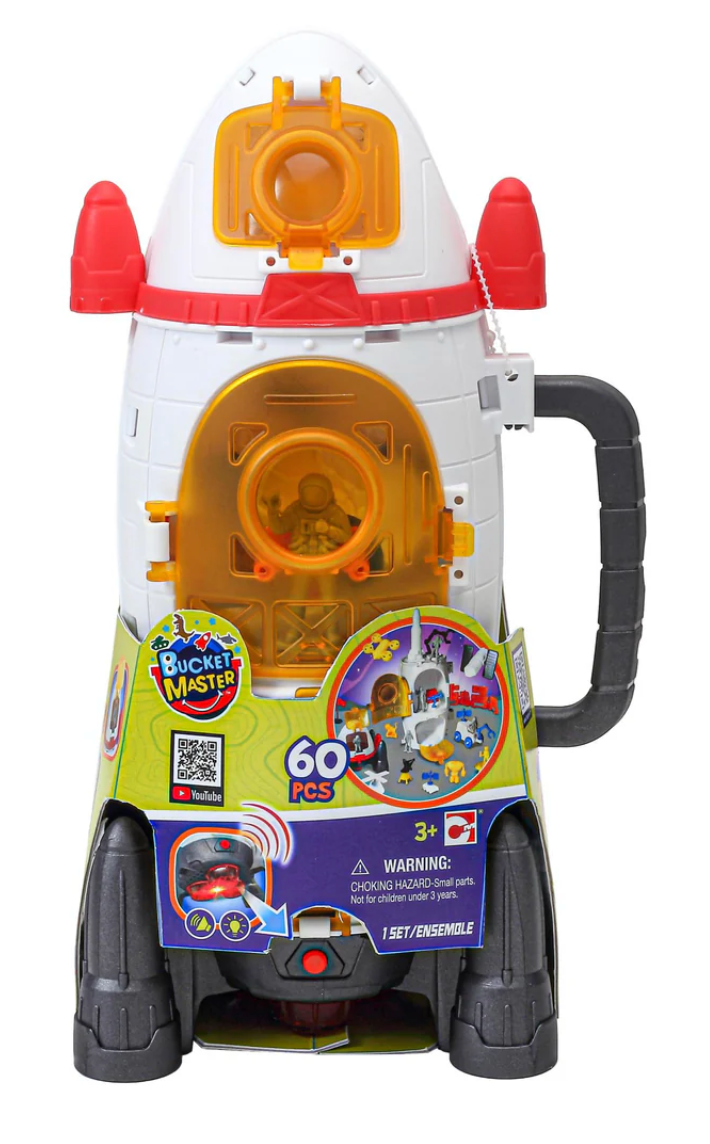 Bucket Master Spaceship Bucket 60pc incl 2 x AAA demo batteries