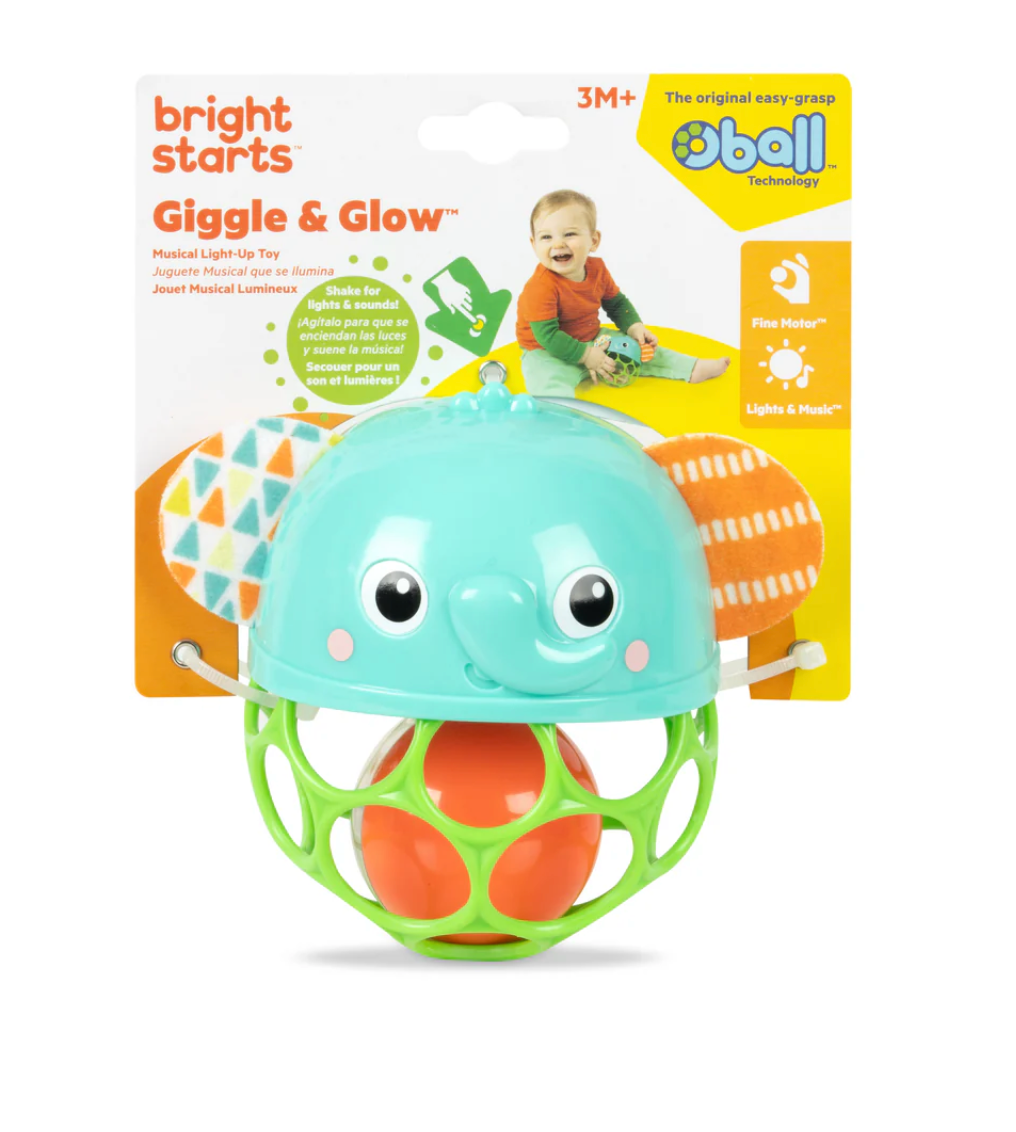 Bright Starts Oball Giggle & Glow Elephant