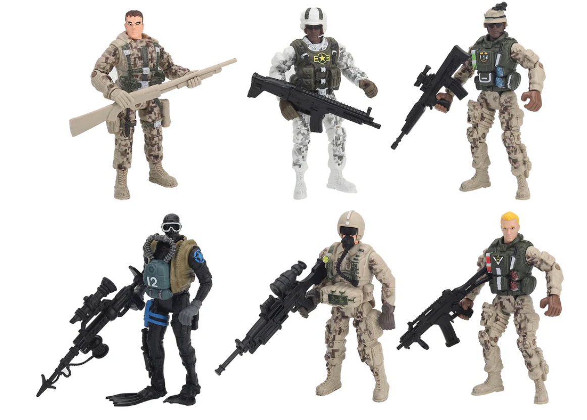 Soldier Force Hero Of Honour Figure Assorted Styles