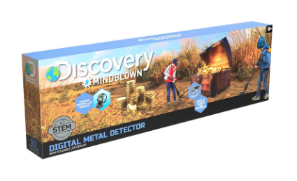 Discovery Mindblown Kids Digital Metal Detector Req 1 x 9v Battery