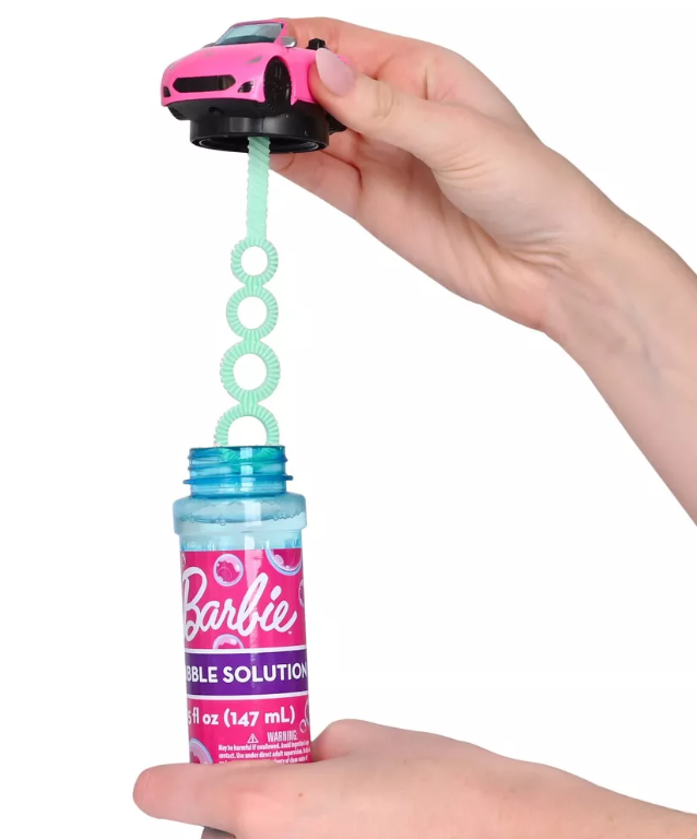Barbie Convertible Bubble Bottle 147ml