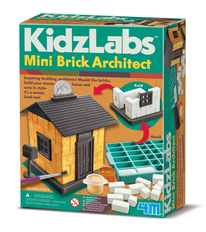 4M KidzLabs Mini Brick Architect