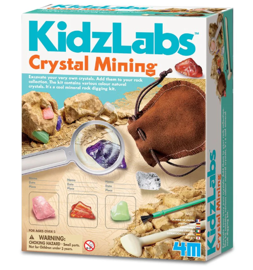 4M KidzLabs Crystal Mining