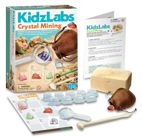 4M KidzLabs Crystal Mining