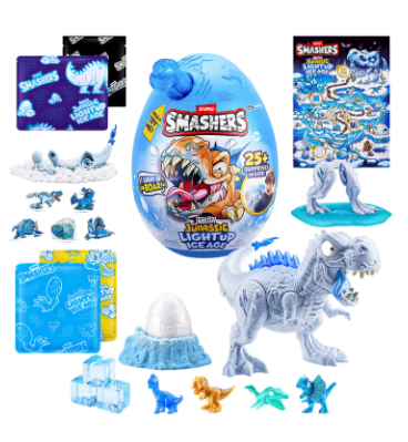 ZURU Smashers Mega Jurassic Light Up ICE AGE