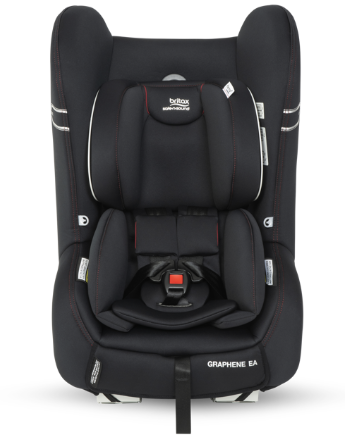Britax Graphene EA Ifix Conv Seat 0-4yrs Kohl Black