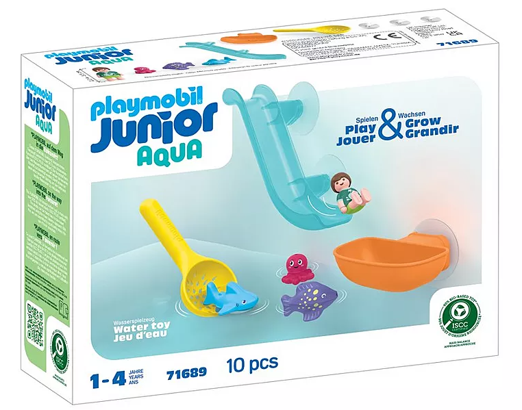 Playmobil Junior Aqua 71689 Water Slide - Sea Animals