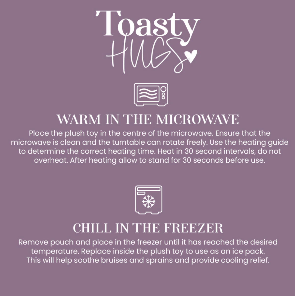 Toasty Hugs Munch Monster Heatable Comfort Plush