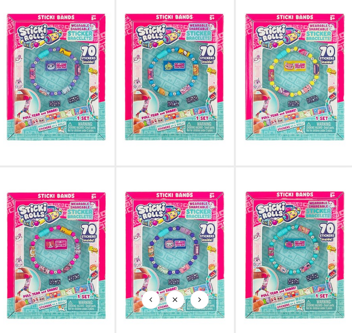 Sticki Rolls Sticki Band Single Pack asstd designs