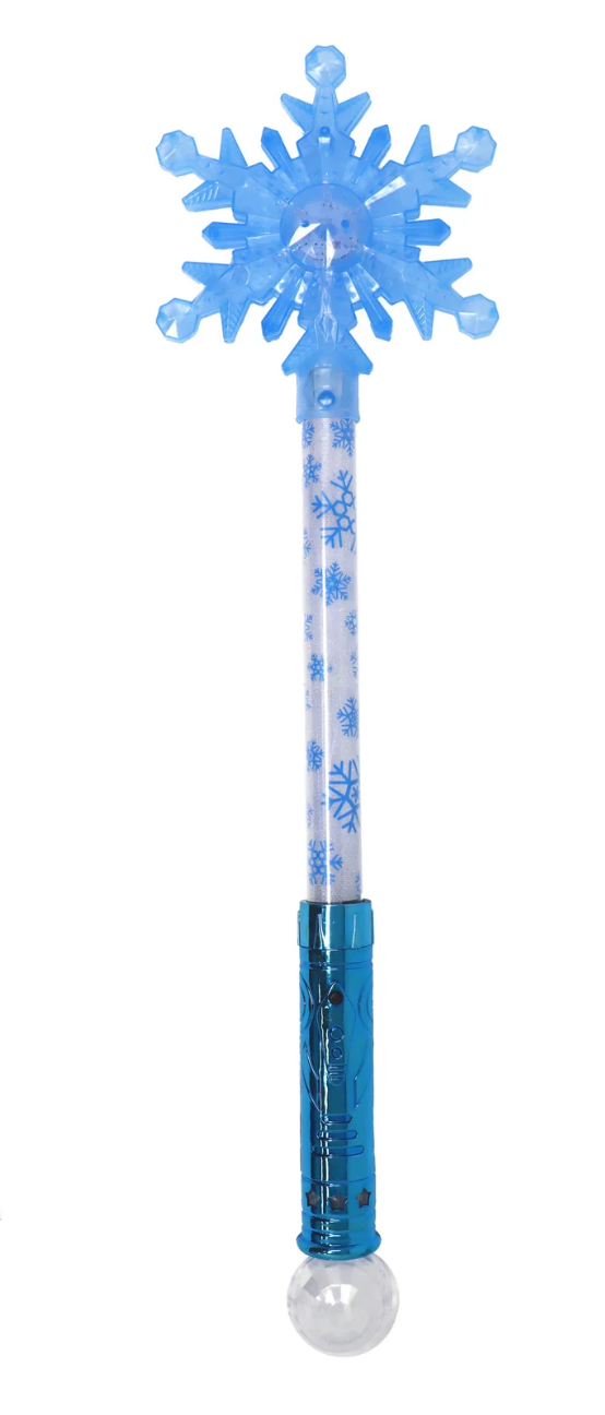 Pink Poppy Magical Snowflake Light Up Wand
