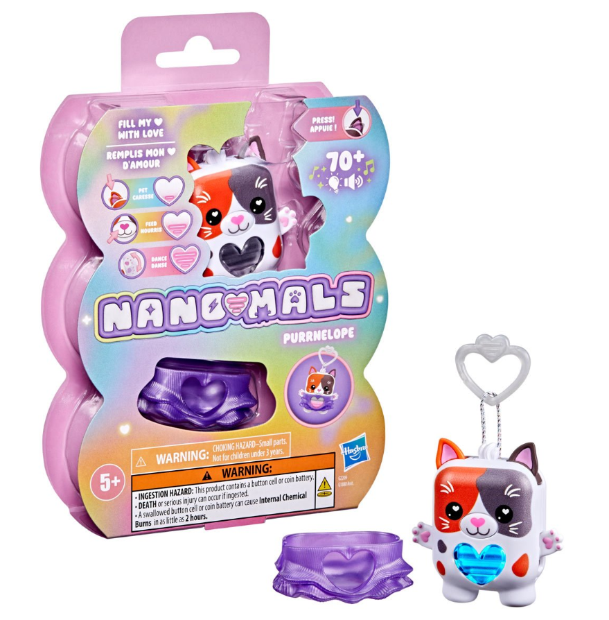 Nanomals Purrnelope The Calico Kitty