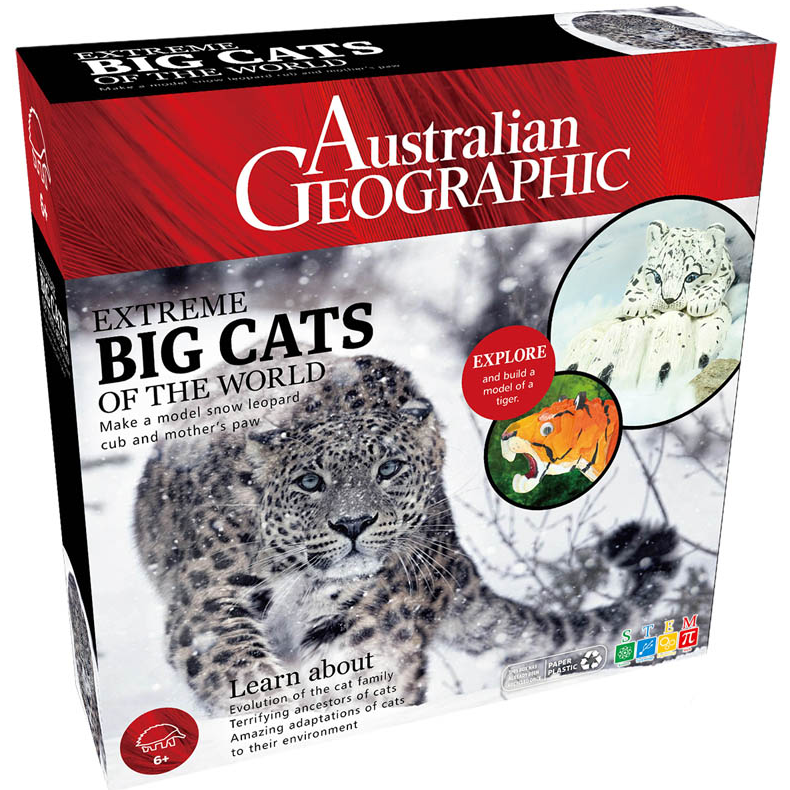 Australian Geographic Extreme Big Cats Of The World