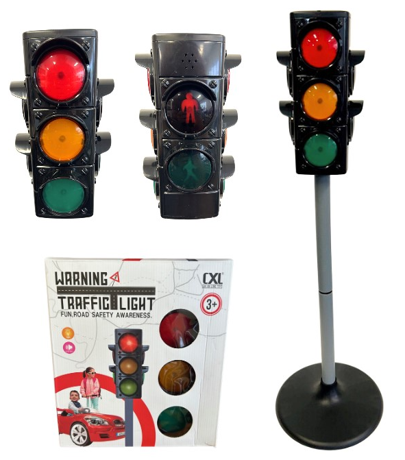 70cm Traffic Light Set Req 3 x AAA batteries