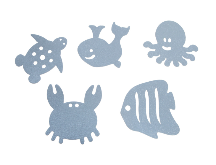 Dream Baby Heat Alert Anti Slip B/Tub Appliques 10 Pk