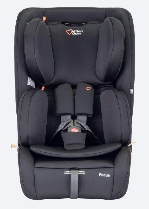 Mothers Choice FOCUS Car Seat 6m - 8yrs Black