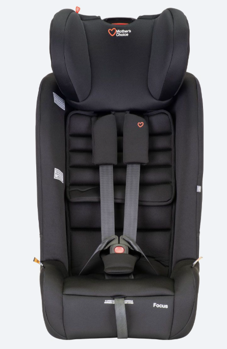 Mothers Choice FOCUS Car Seat 6m - 8yrs Black