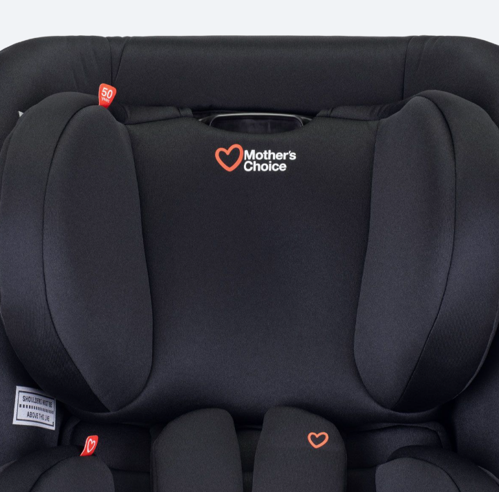 Mothers Choice FOCUS Car Seat 6m - 8yrs Black